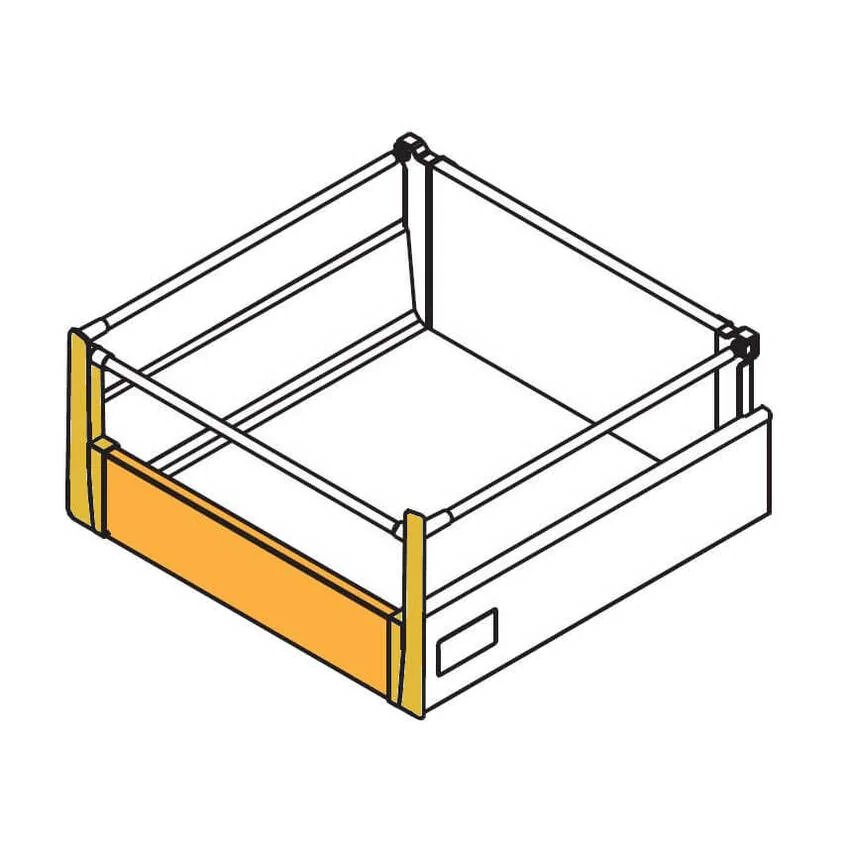 Комплект для высокого внутреннего ящика Modern Box (панель + соединитель 2 шт.), белый GTV PB-D-ZESWEW-C-10 18837 Комплект для высокого внутреннего ящика Modern Box (панель + соединитель 2 шт.), белый панель +соединитель - фото 3