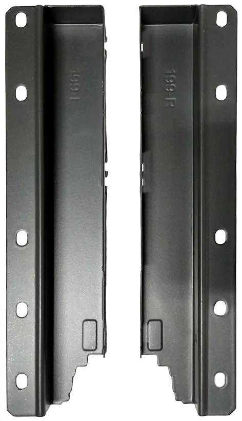 Соединитель задней стенки для MB PRO высокий H-199 мм, антрацит GTV PB-MBPRO-ZLATYLC 25488 Крепеж рейлинга к задней стенке Modern Box PRO - фото 1