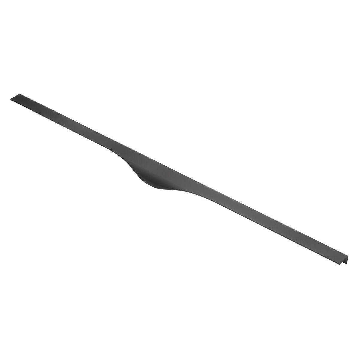 Ручка мебельная алюминиевая PICADO 256/596 черный матовый GTV