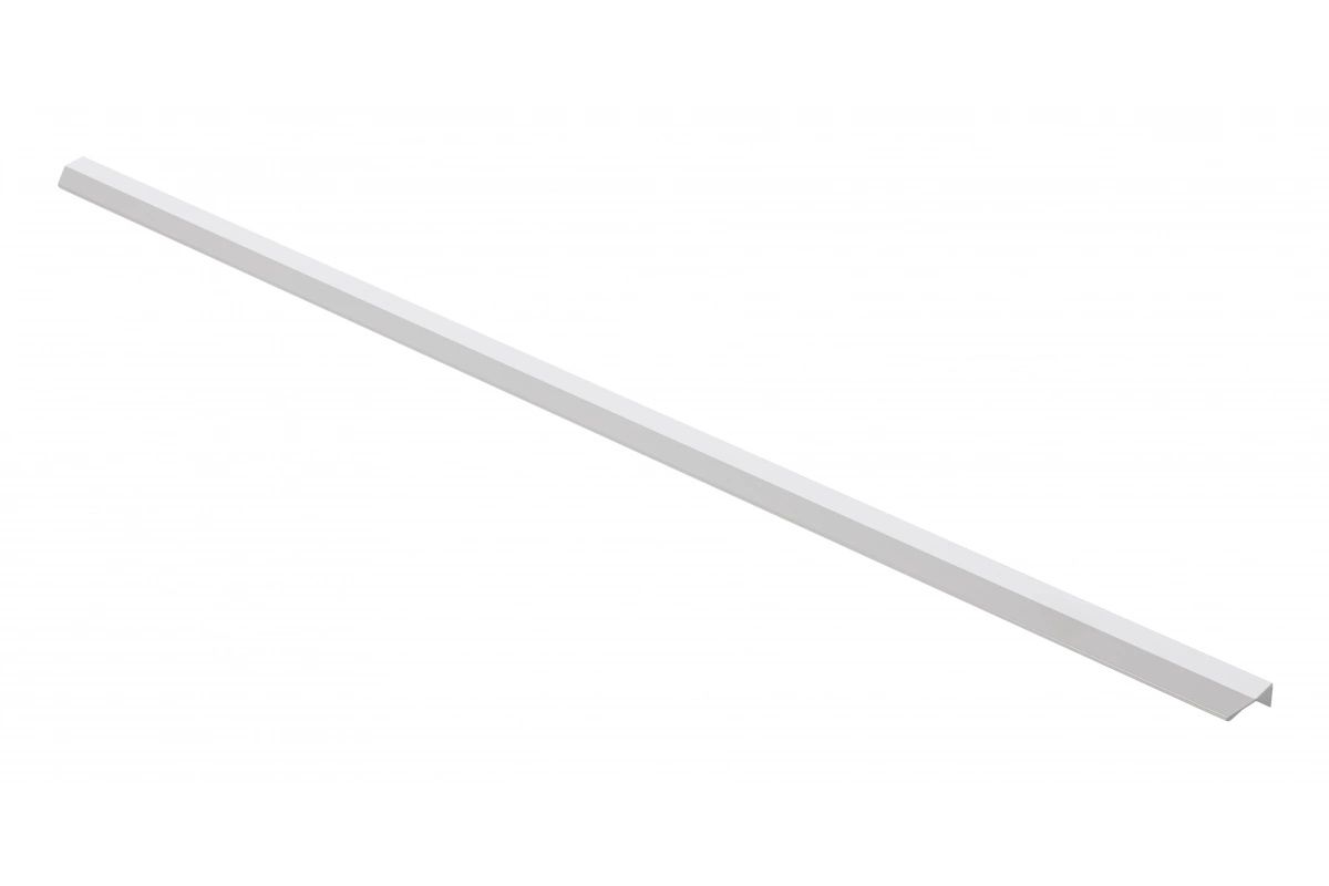 Ручка мебельная алюминиевая TREX CROSS L-1200 мм, белый матовый GTV