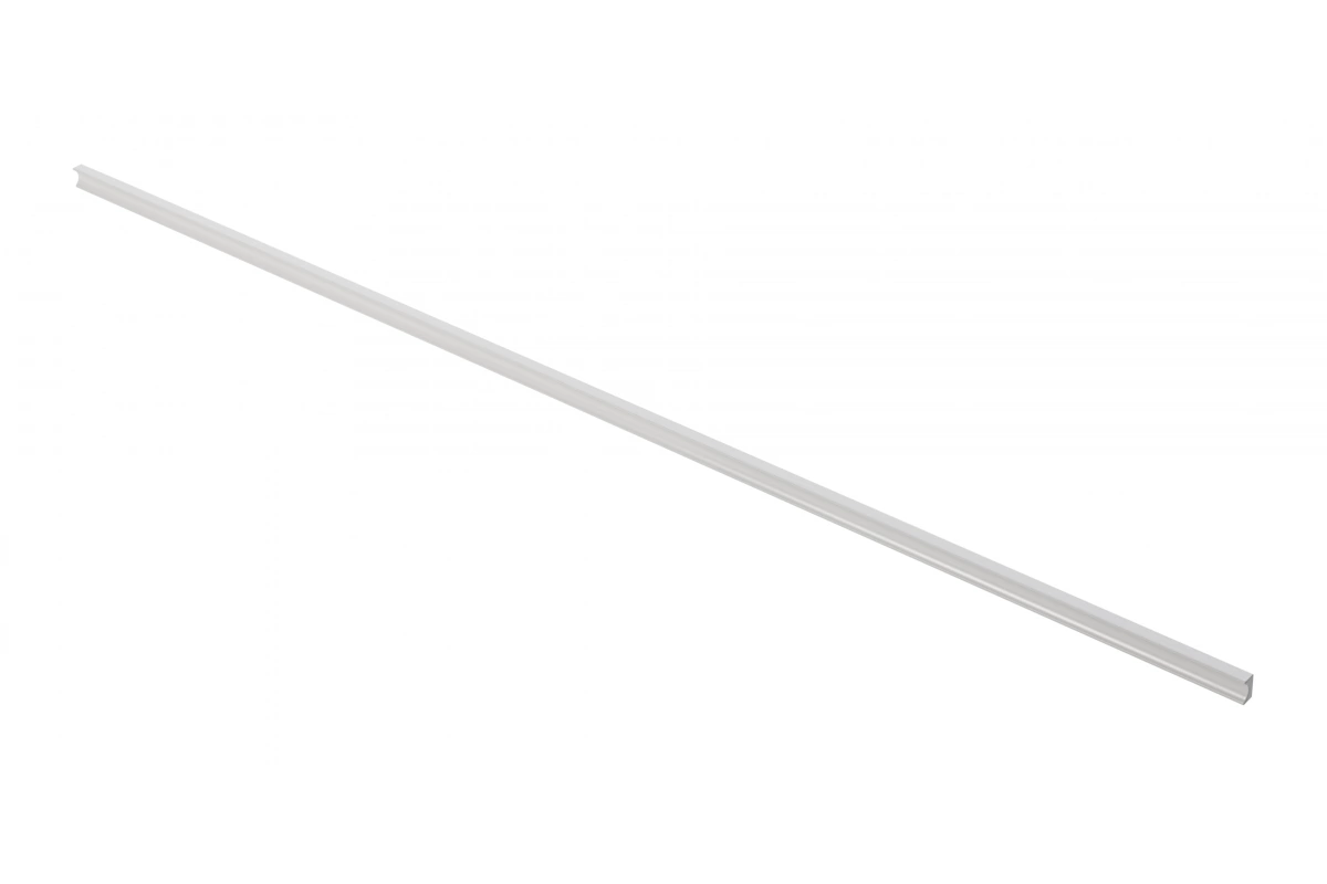 Ручка мебельная алюминиевая GROOVE L-1200 мм, белый матовый GTV UA-GROOVE-1200-10M 26140 - фото 1