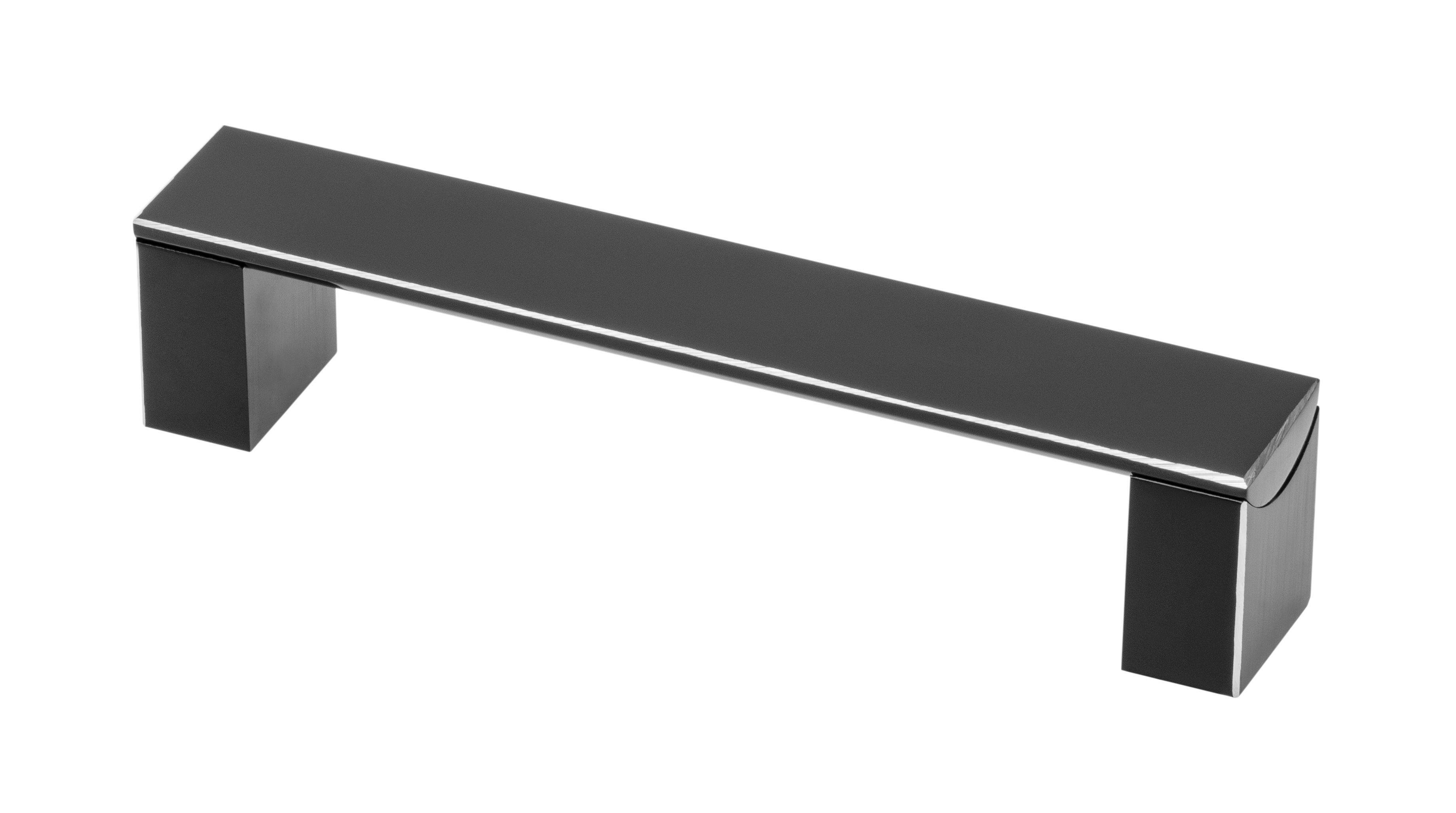 Ручка мебельная GTV ares алюминиевая, 160/175 мм, черный