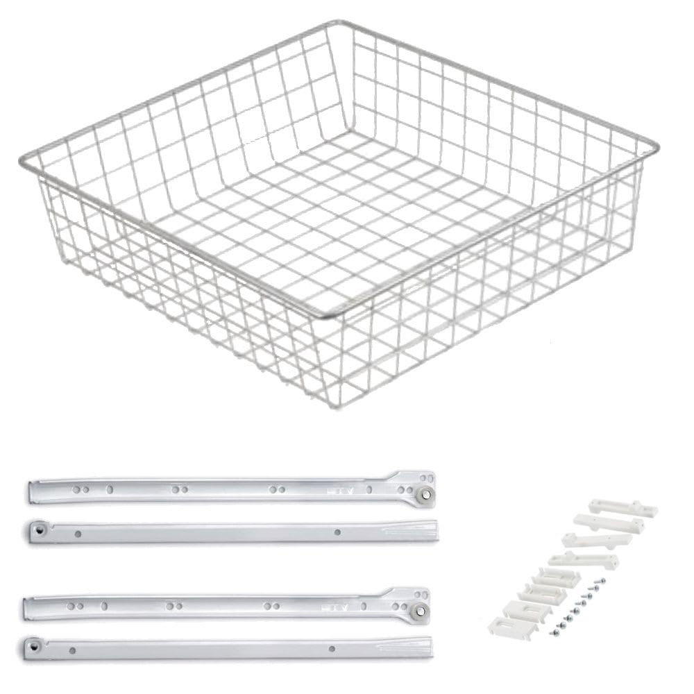 Корзина с направляющими для шкафа 60 см