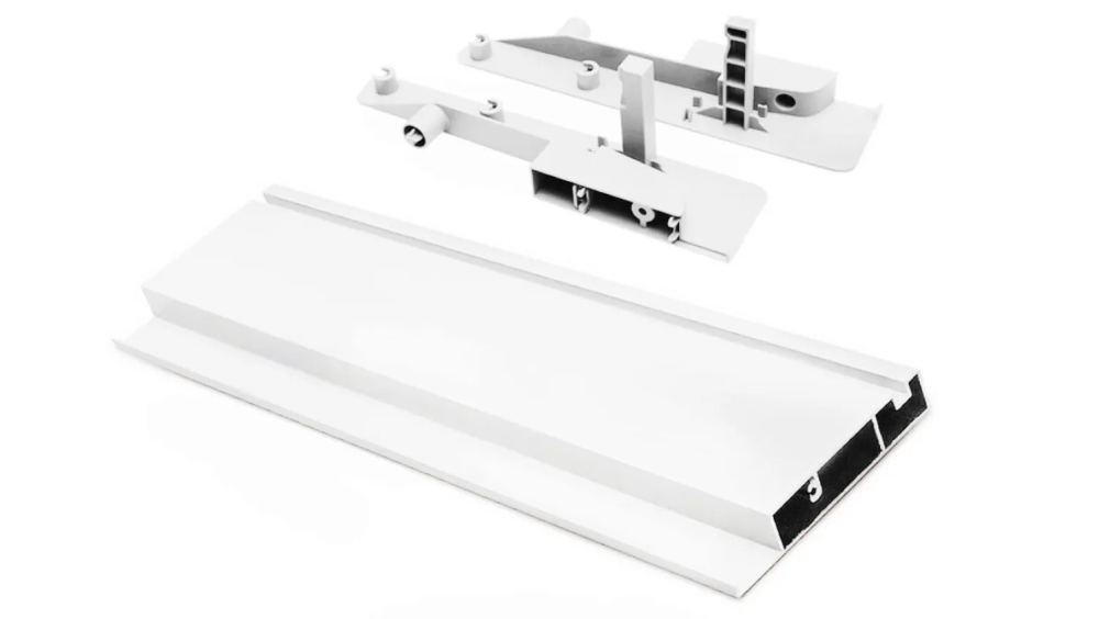 Комплект для высокого внутреннего ящика Modern Box (панель + соединитель 2 шт.), белый GTV PB-D-ZESWEW-C-10 18837 Комплект для высокого внутреннего ящика Modern Box (панель + соединитель 2 шт.), белый панель +соединитель - фото 1