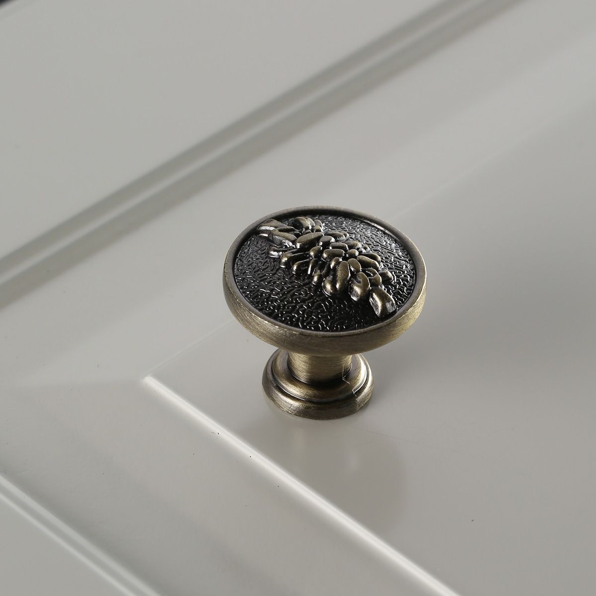 Ручка ARDEA кнопка, брашированная латунь GTV 16588 - фото 4