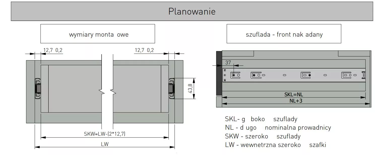 Направляющие шариковые полного выдвижения 45/750 мм. PK-0H45750GX купить в  Санкт-Петербурге - GTV-Меридиан