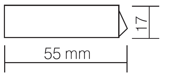 Выключатель мебельный для откатной двери 4312, 250B, 2A, норм-замкнут, черный, 55х48х17 мм GLS 18693 - фото 4