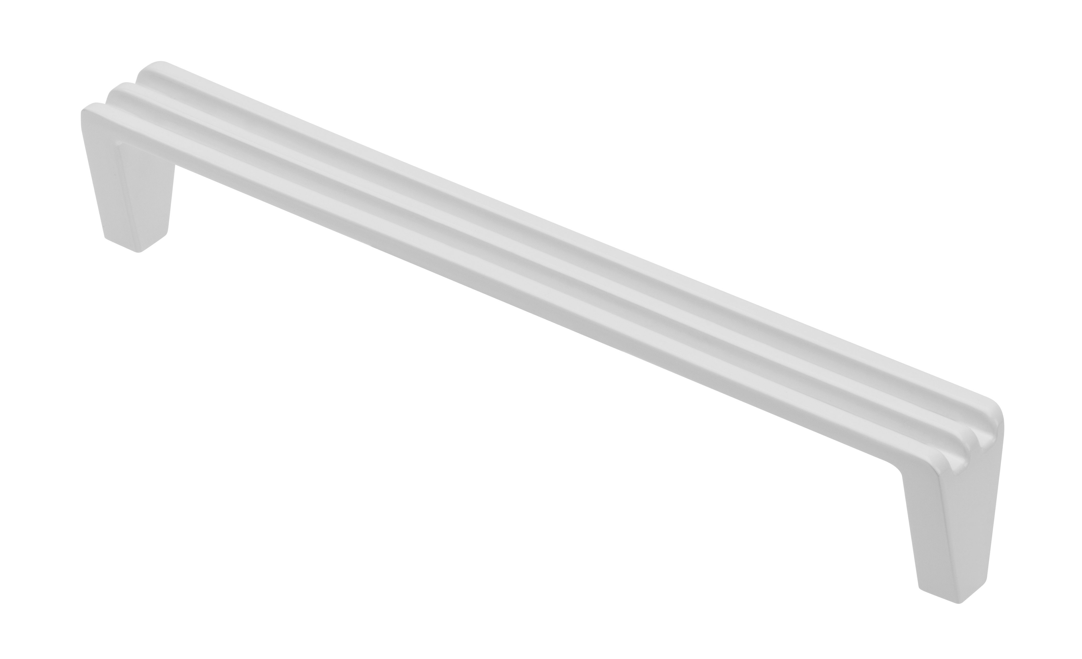 Ручка GANZA 160 мм, белый глянец GTV, цвет белый глянцевый