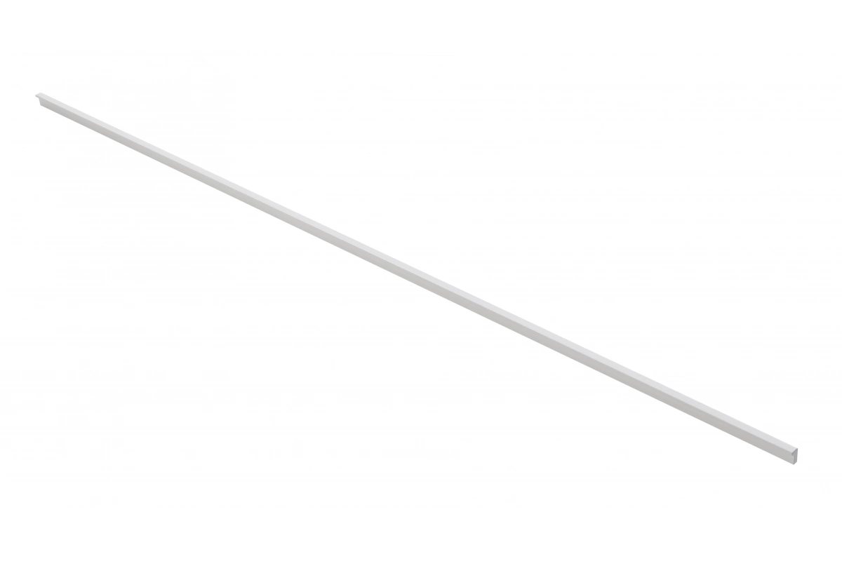 Ручка мебельная алюминиевая PILLAR L-1200 мм, белый матовый GTV UA-PILLAR-1200-10M 26128 - фото 1