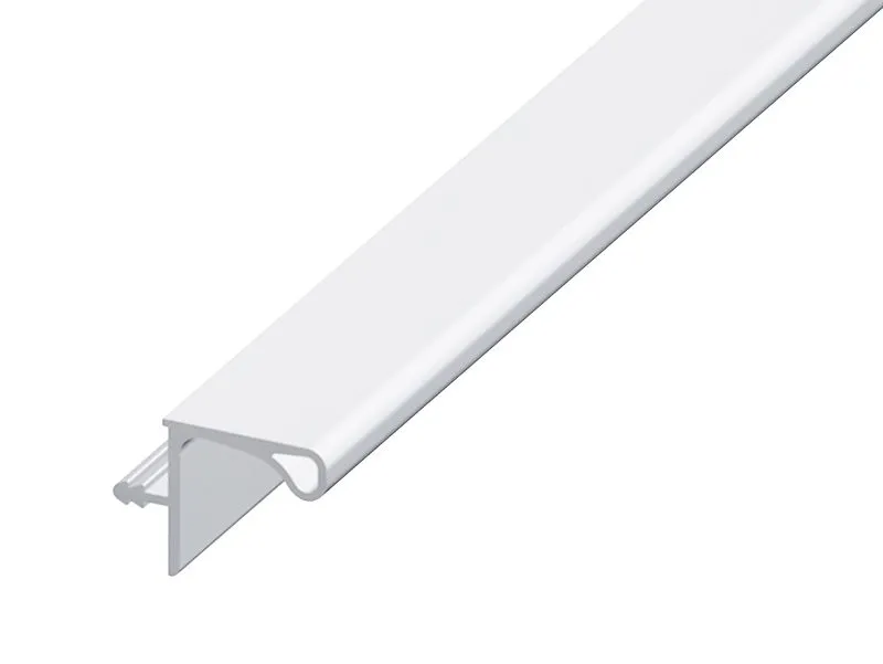 Профиль фальш-ручка 4461 для верхних модулей БЕЛЫЙ ГЛЯНЕЦ L-4050 мм, цвет белый глянцевый