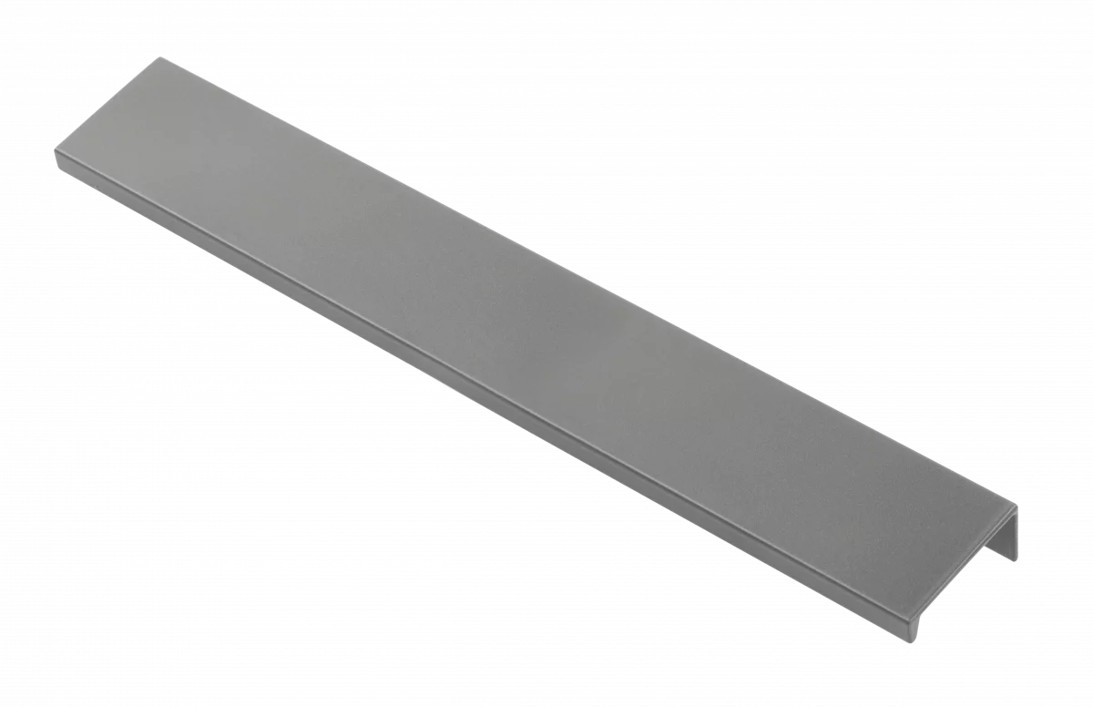 Ручка мебельная алюминиевая HEXI 256мм/290мм, антрацит GTV
