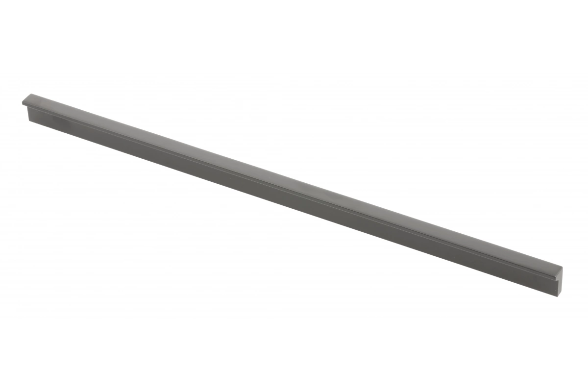 Ручка мебельная алюминиевая PILLAR 320мм/360мм, черный матовый GTV