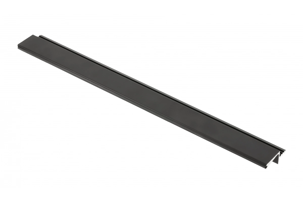 Профиль VELLO для верхних шкафчиков, для плиты 16мм, черный матовый, 3м GTV