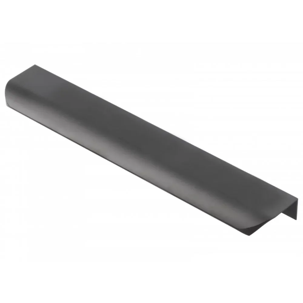 Ручка мебельная алюминиевая HEXA 160мм/190мм, черный матовый GTV
