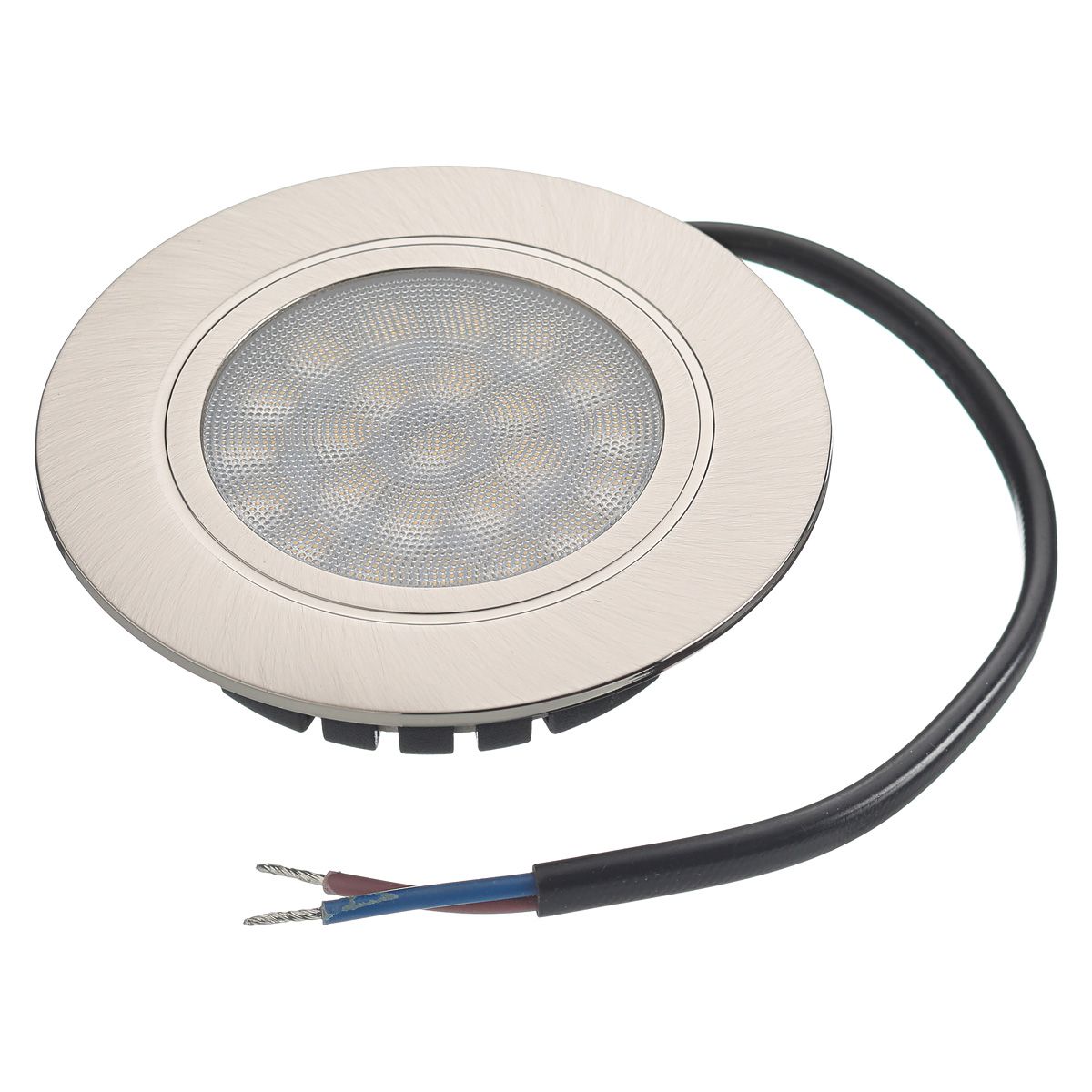 

Светильники встраиваемые GLS, Точечный встраиваемый светодиодный светильник LED Polo 4W, 220V, никель матовый, нейтральный белый