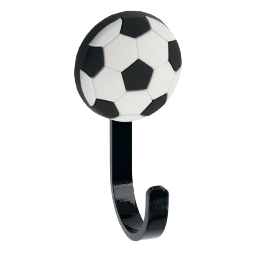 Крючок мебельный WM-BALL мяч, черно-белый GTV