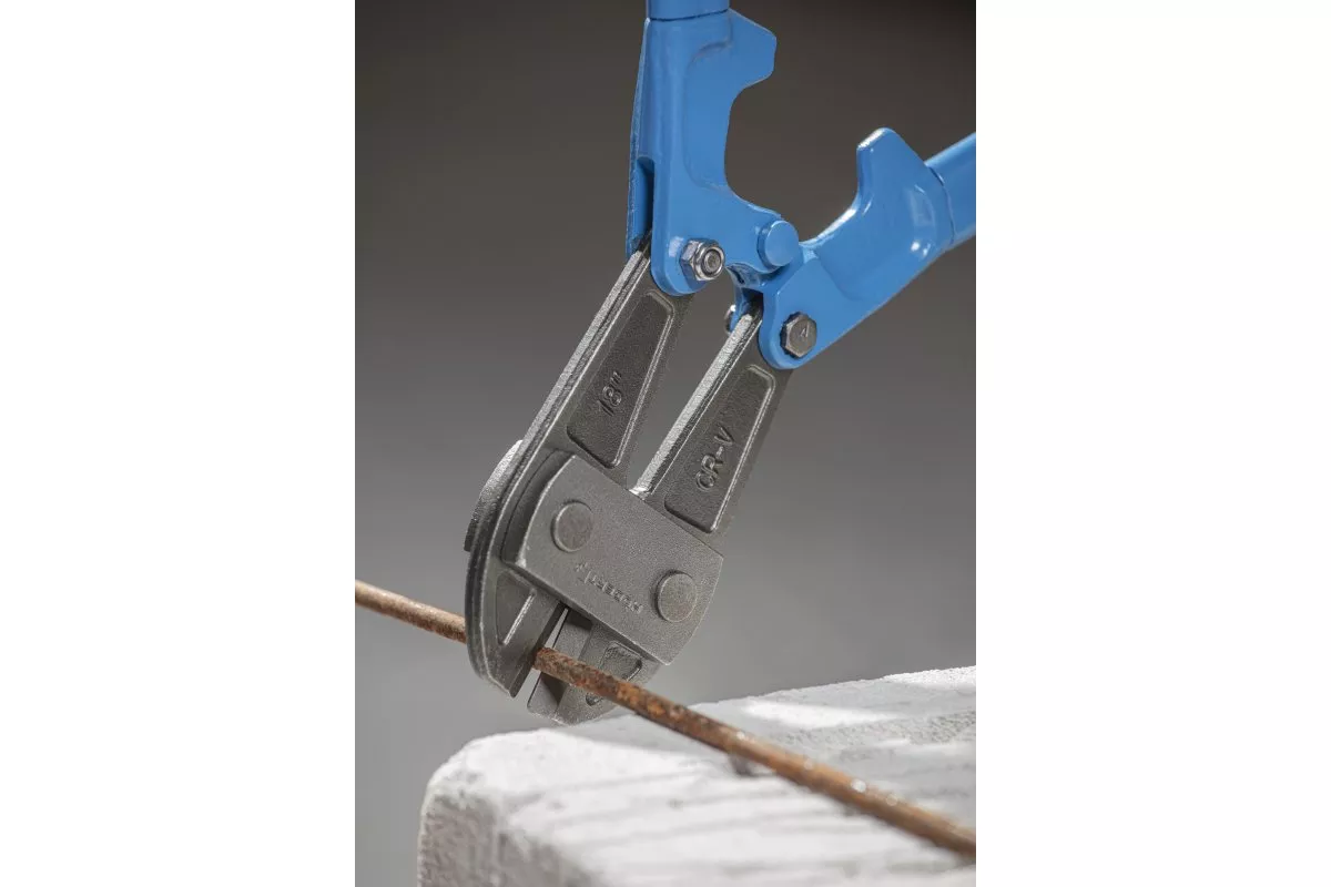 Ножницы болторезные 450мм NEW Hoegert technik, цвет сталь/синий HT3B520 13931 - фото 3