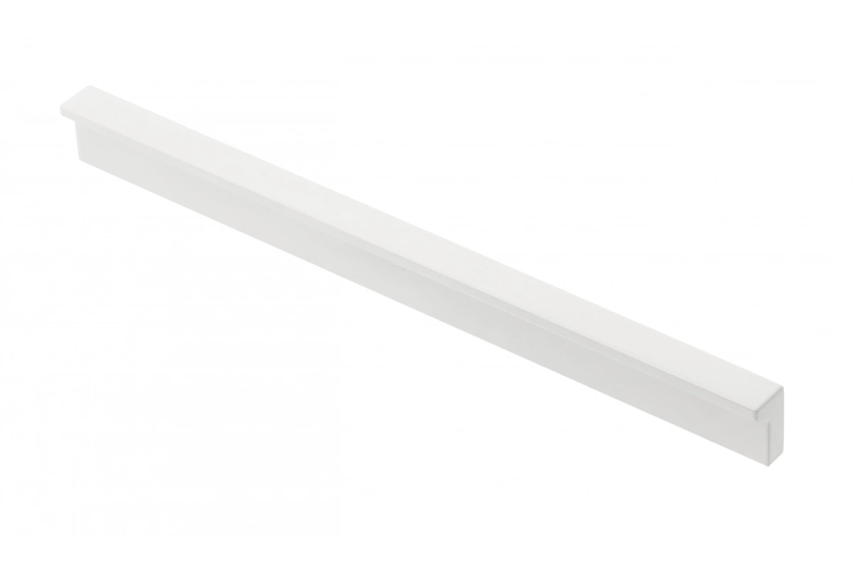 Ручка мебельная алюминиевая PILLAR 160мм/190мм, белый матовый GTV