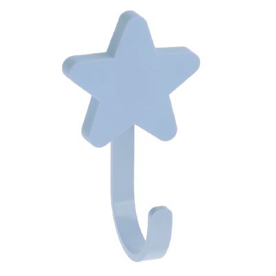 Крючок мебельный WM-STAR звезда, синий GTV 17433 - фото 1