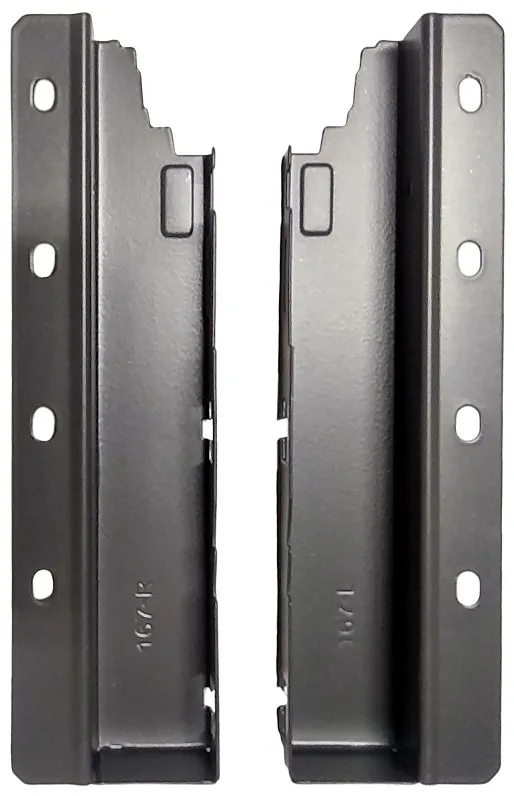 Соединитель задней стенки для MB PRO высокий H-167 мм, антрацит GTV PB-MBPRO-ZLATYLD 25490 Крепеж рейлинга к задней стенке Modern Box PRO - фото 1