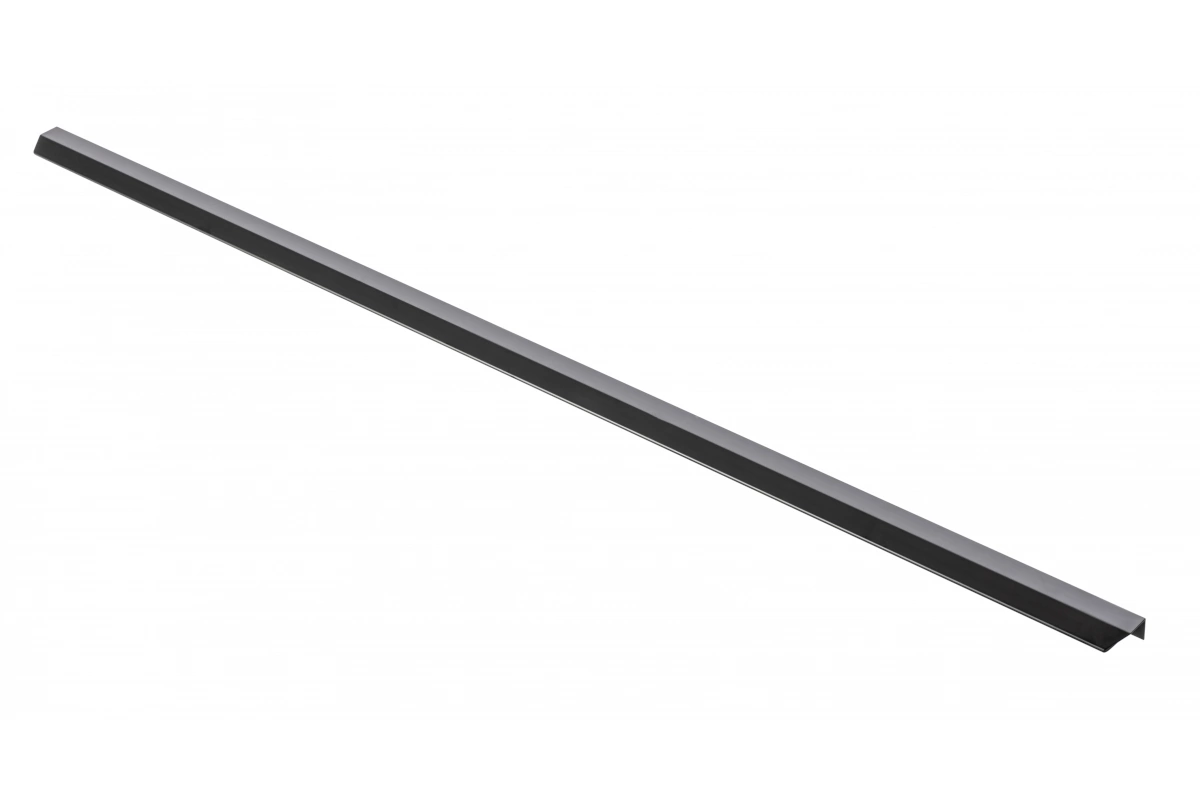 Ручка мебельная алюминиевая TREX CROSS L-1200 мм, черный матовый GTV