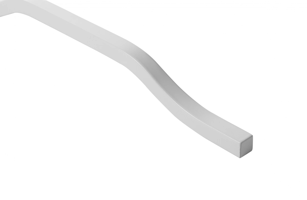 Ручка мебельная алюминиевая GRAVEL L-1200 мм, белый матовый GTV UA-GRAVEL-1200-10M 26190 - фото 3