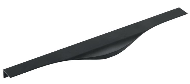 Ручка мебельная алюминиевая PICADO 224/496 черный матовый GTV
