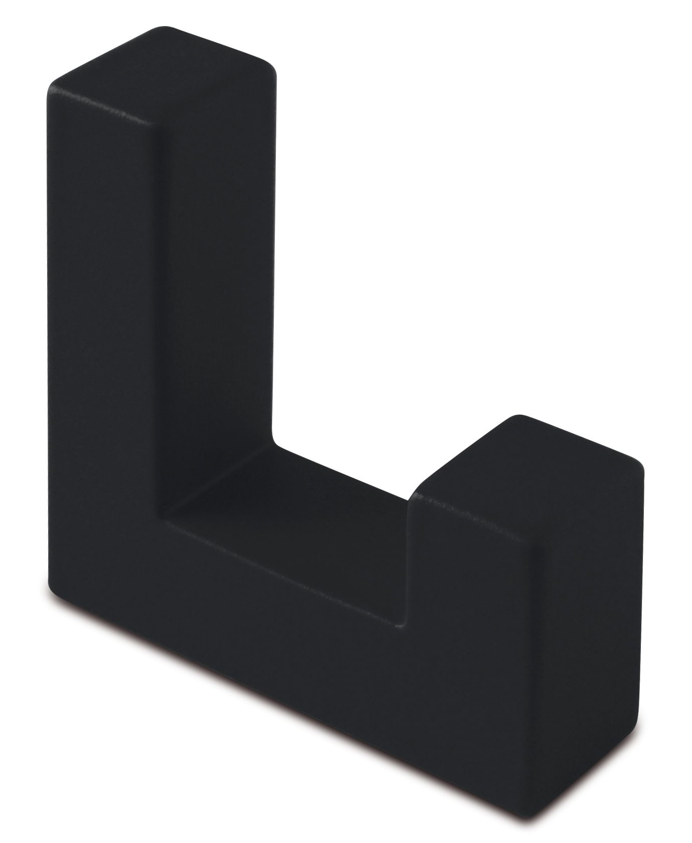 Крючок мебельный WZ-K2201-CZ черный GTV 10747 - фото 1