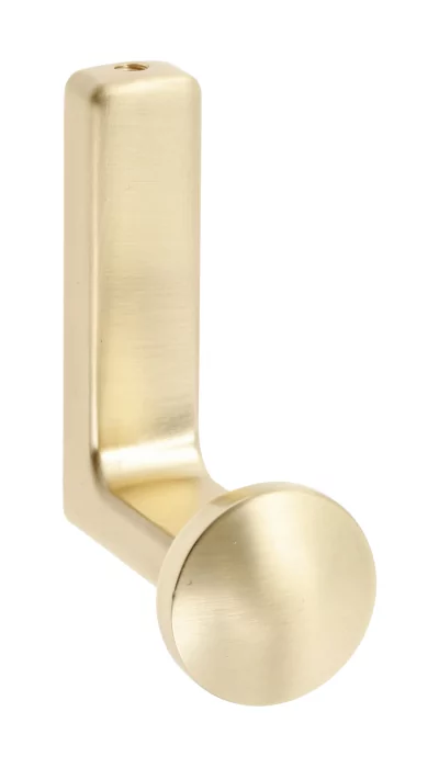 Крючок мебельный ARCO, брашированное золото GTV, цвет золото брашированное