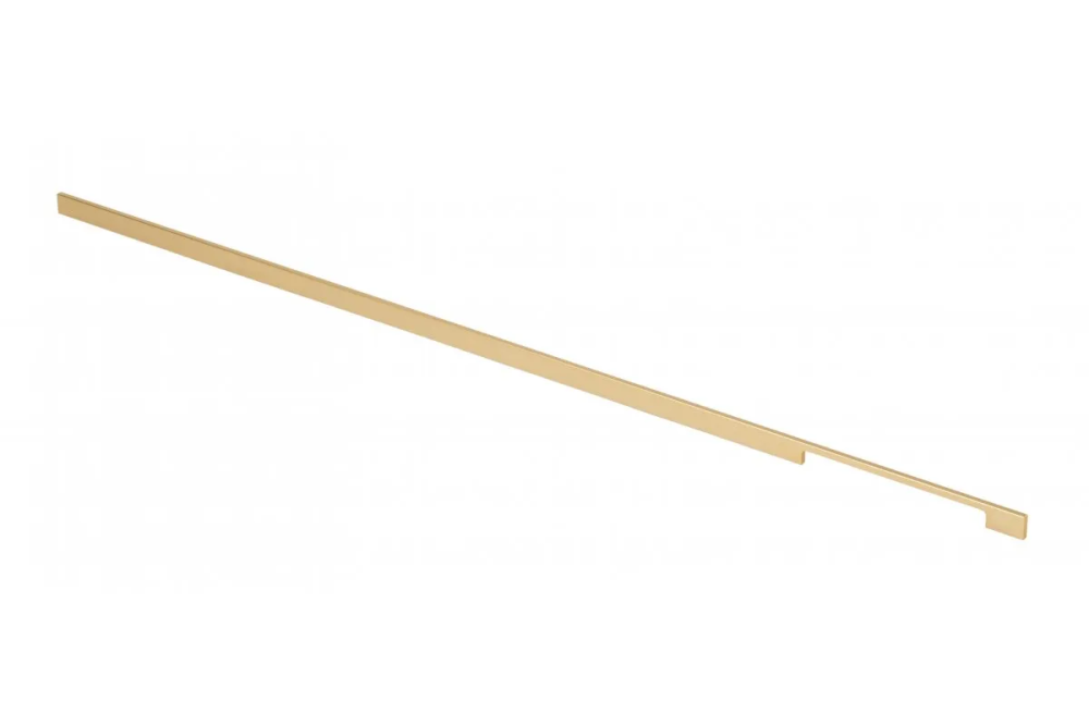 Ручка мебельная алюминиевая EXTEND L-1200 мм, светлое брашированное золото GTV UA-EXTEND-1200-22 25568 - фото 1