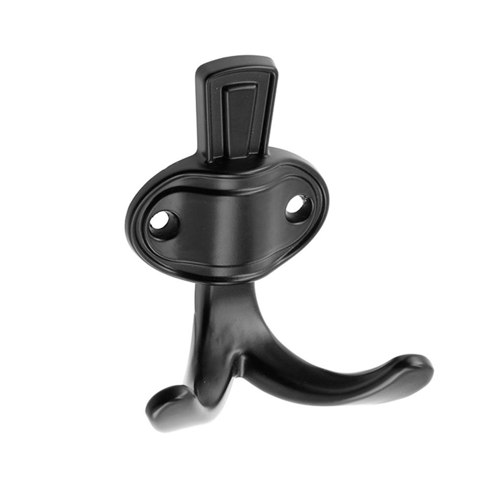 Крючок мебельный CORUNA, маленький, черный матовый GTV 17198 - фото 1