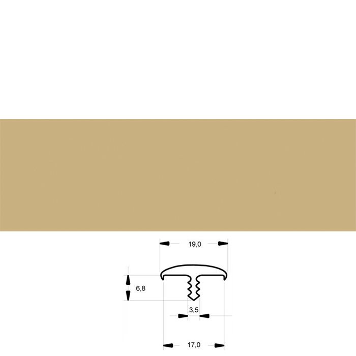 Кант Т- образный с обхватом Бежевый 129 ВК BK 11288 - фото 1