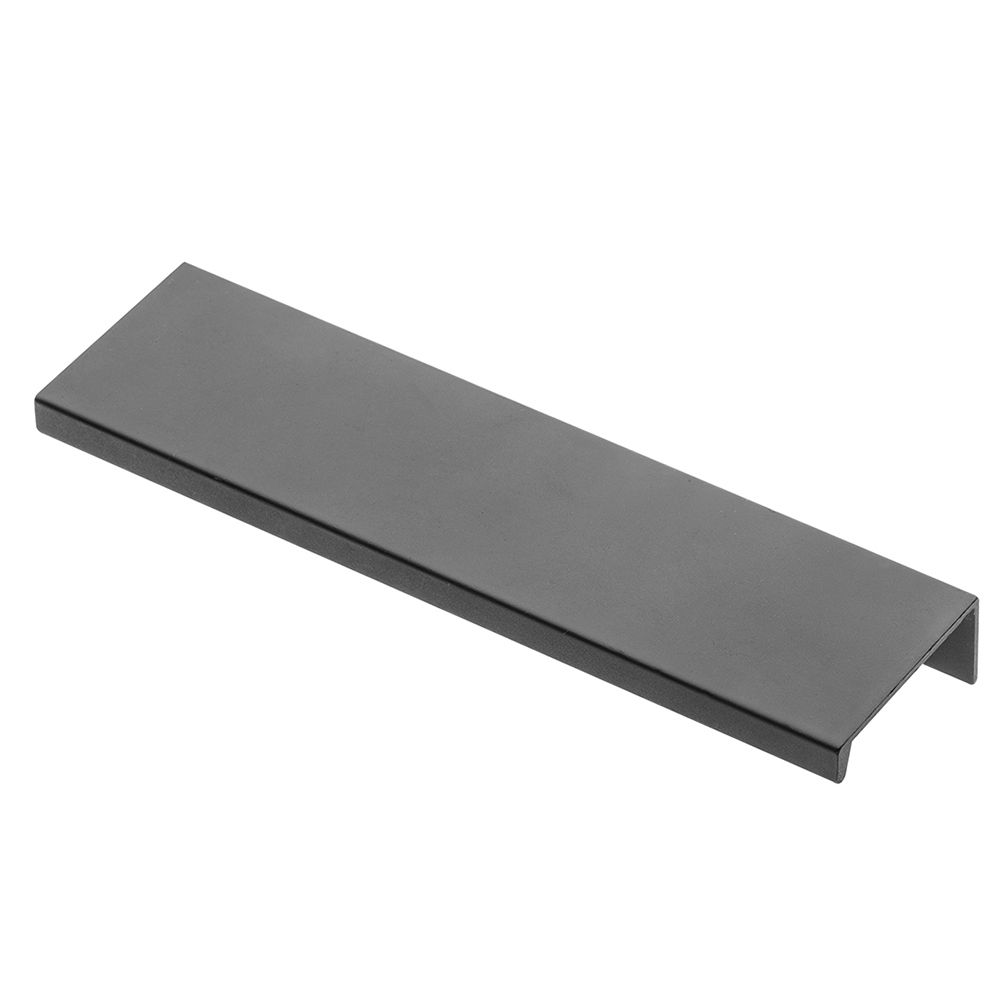 Ручка мебельная алюминиевая HEXI L-3500 мм, черный матовый GTV 18524 - фото 1