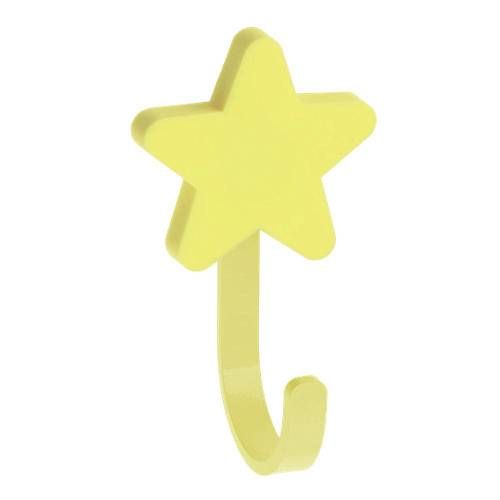 Крючок мебельный WM-STAR звезда, желтый — купить оптом и в розницу в интернет магазине GTV-Meridian.