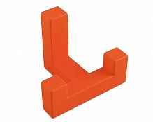 Крючок мебельный WZ-K2202-PM оранжевый