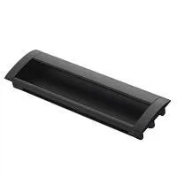 Ручка мебельная алюминиевая UA-OO-326/128 черный матовый — купить оптом и в розницу в интернет магазине GTV-Meridian.